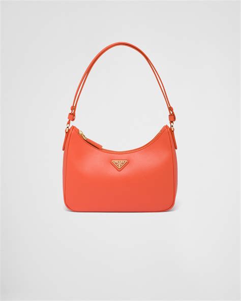 prada orange leather purse|vintage prada purse leather.